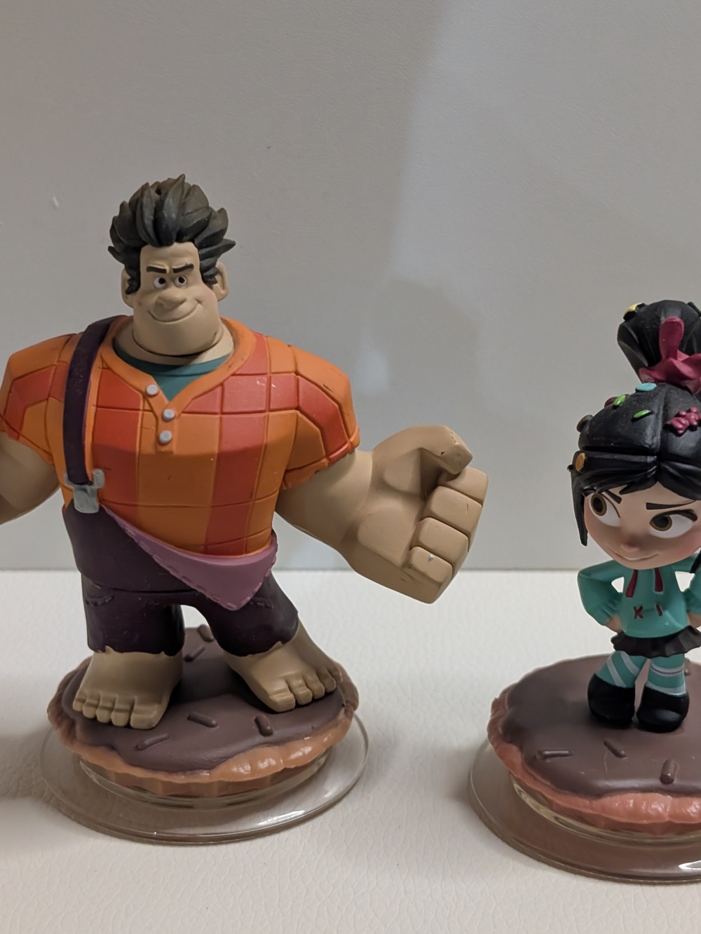 Disney Infinity Wreck It Ralph Character Figure Lot Ralph & Vanellope
